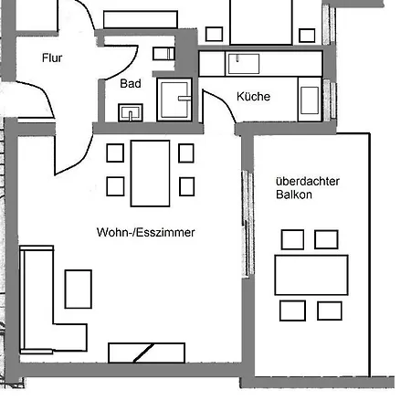 Apartment Frieda Mit überdachtem Balkon Winterberg