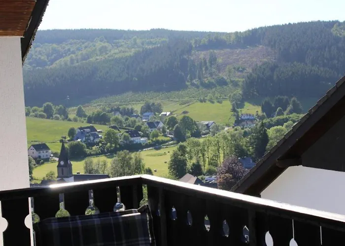 Frieda Mit Ueberdachtem Balkon Lägenhet Winterberg
